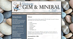 Desktop Screenshot of bozemangemandmineralclub.com
